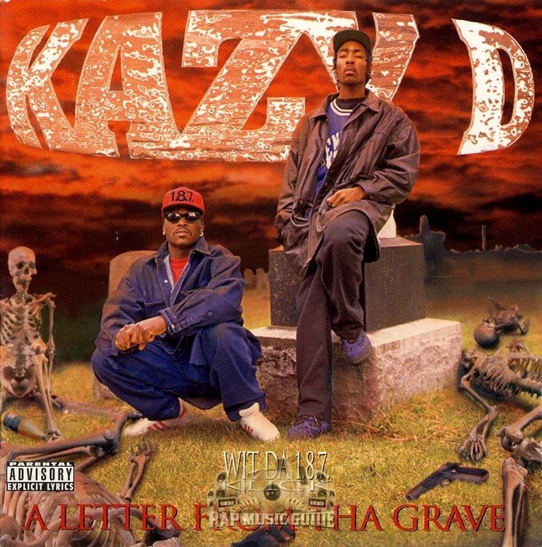 洋楽 KAZY D/A LETTER FROM THA GRAVE/G-RAP Kazy D Wit Da 1.8.7. Click - A Letter From Tha Grave: CD